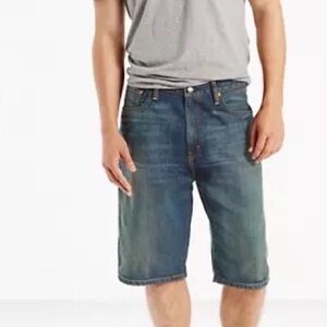 Levi’s Men’s 569 Loose Straight 100% Cotton Jean Jorts Shorts Size 34
